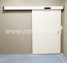 Автоматические откатные двери для института трансляционной медицины